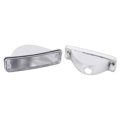 Solid Spare 2X Clear Signal Bumper Lights For Toyota Pick-Up Truck 2WD 92-95 #8152089134