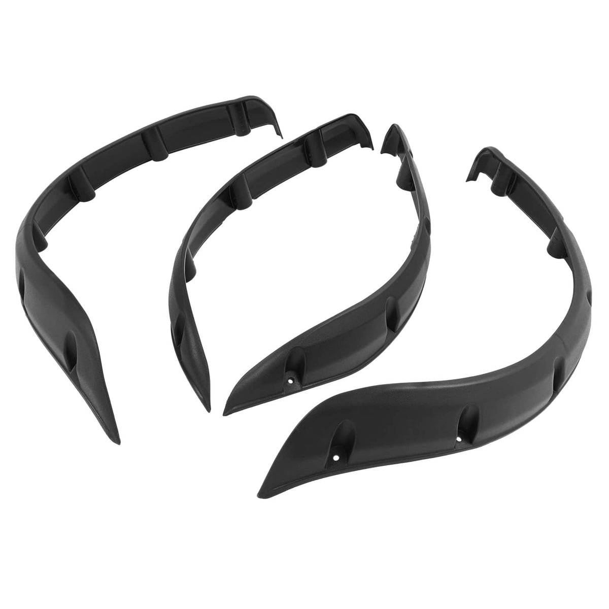 Solidspare 4 PCS Front and Rear Golf Cart Standard Fender Flares Set for Club Car Precedent