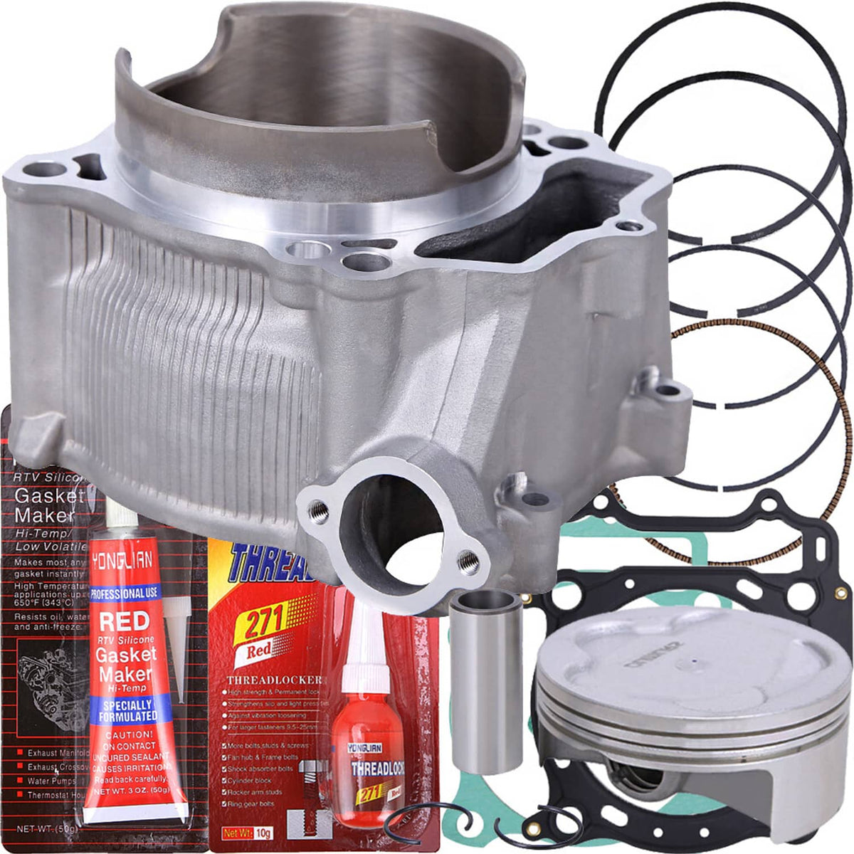 Solidspare YFZ450 95mm Bore Cylinder Piston Gasket For Yamaha YFZ450 2004-2009 2012 2013