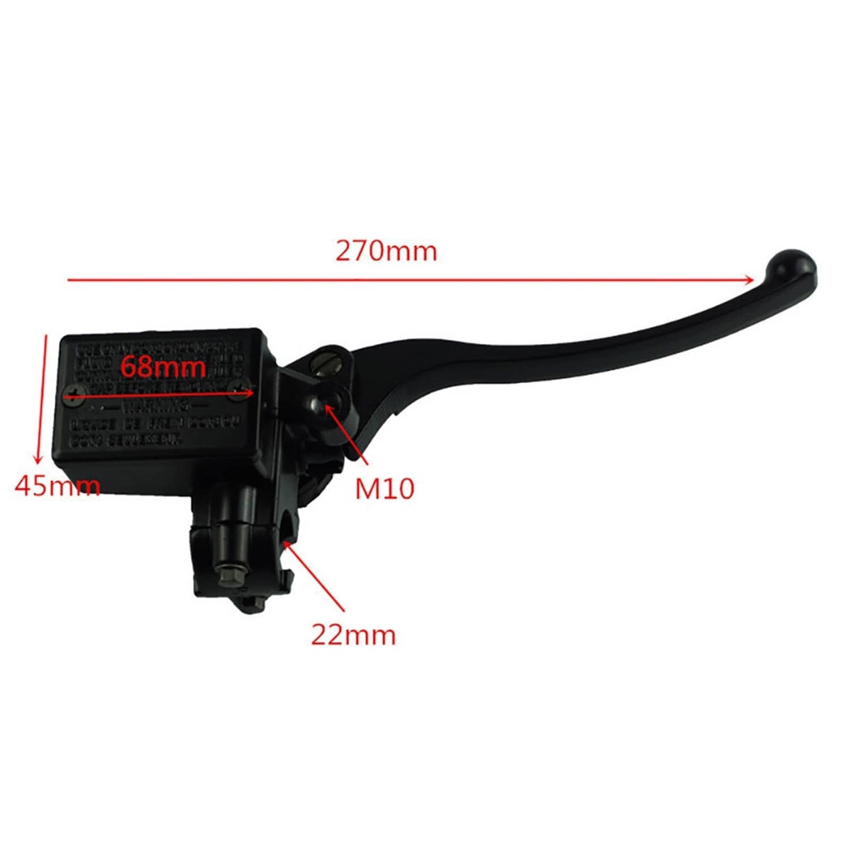 Solidspare 7/8" Front Brake Master Cylinder Lever for Honda FourTrax 300 TRX300 1988-2000