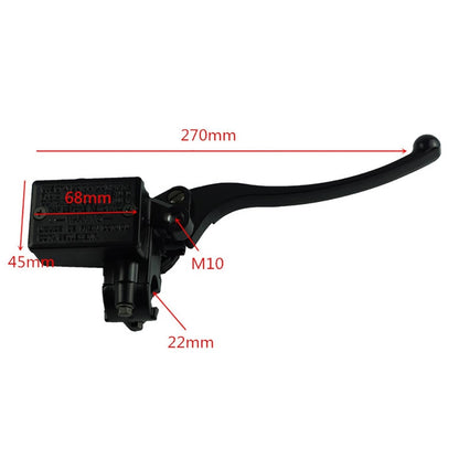 Solidspare 7/8" Front Brake Master Cylinder Lever for Honda FourTrax 300 TRX300 1988-2000