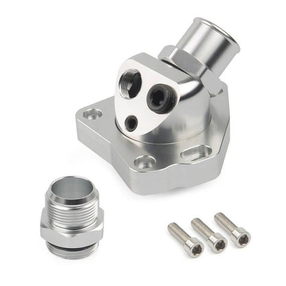 Solidspare K-Series For Honda Radiator Hose Swivel Neck Thermostat Housing Aluminum K20 K24