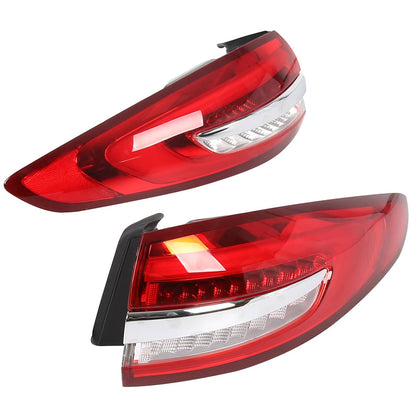 Solid Spare LED Left & Right Tail Lights Lamps Assembly For 2017-2020 2018 2019 Ford Fusion