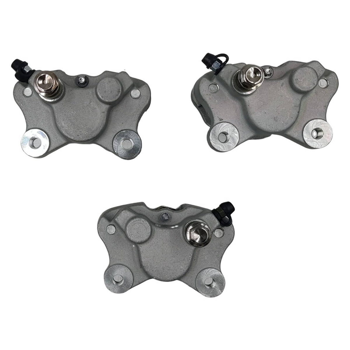 Solidspare Front Rear Brake Calipers With Pads For Arctic Cat 250 300 375 400 450 500