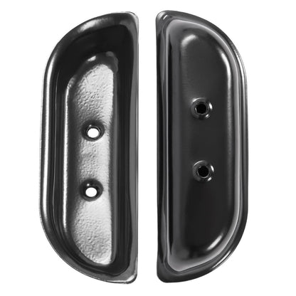 Solid Spare Fits 1973-1979 Ford F100 F150 F250 & 78-79 Bronco Steel Door Handle Cups Pair