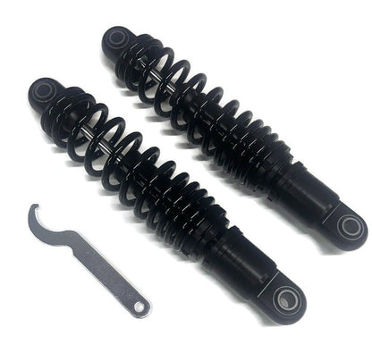 (2) Black 13" Rear Suspension Shocks for 2016-2020 Harley Ultra Limited Low