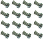 (16 PACK) Front Rear Wheel Nut & Stud for 1992-2010 Polaris Outlaw Predator 525