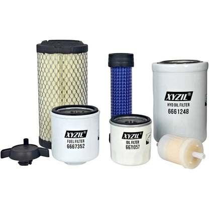Solid Spare Kit Filter Maintenance for Bobcat E20 E20Z DX17Z DX19 E17 E17Z E19