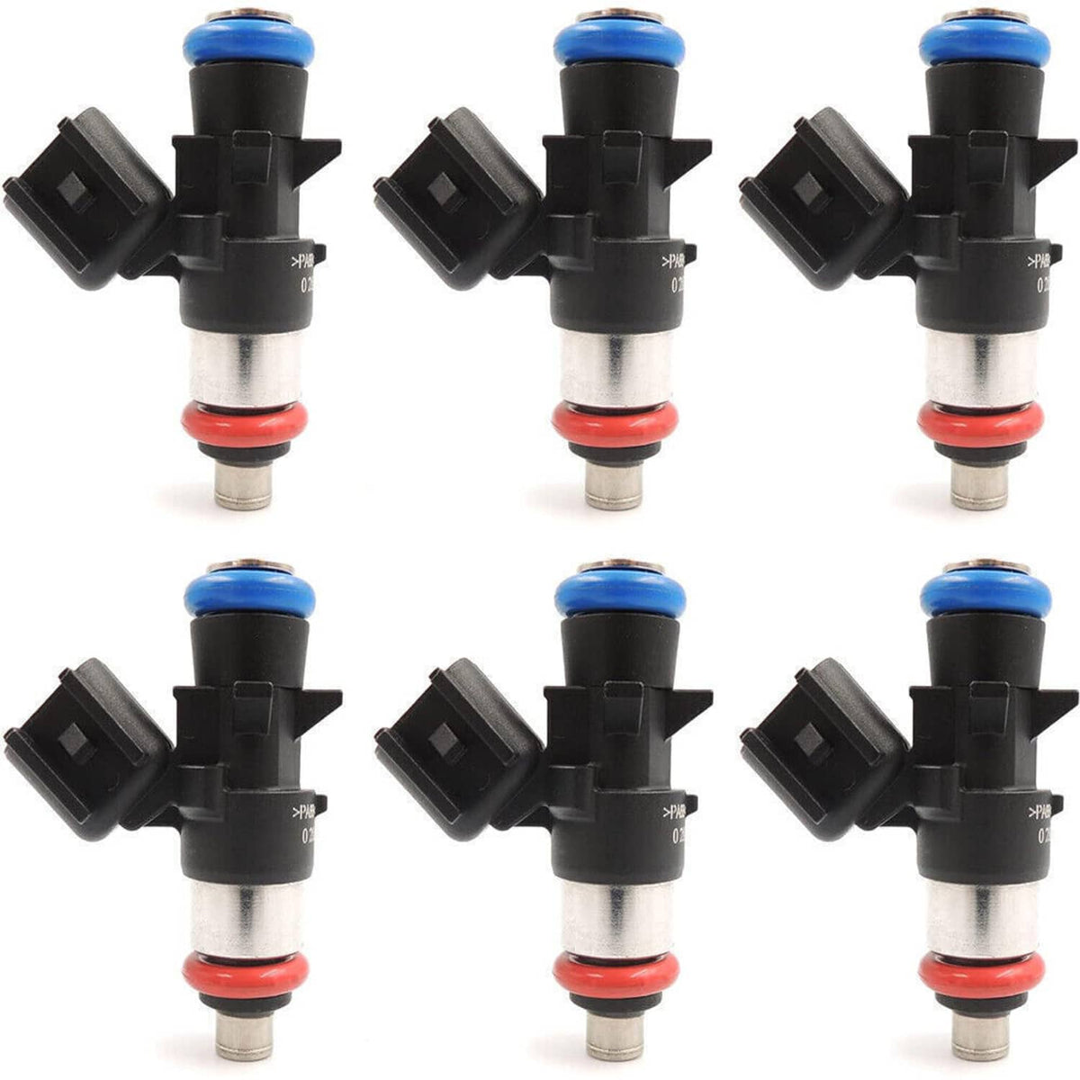 Solidspare 6Pcs Fuel Injectors for 2011-2019 Chrysler Dodge Ram Jeep 3.6L V6 0280158233