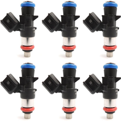 Solidspare 6Pcs Fuel Injectors for 2011-2019 Chrysler Dodge Ram Jeep 3.6L V6 0280158233