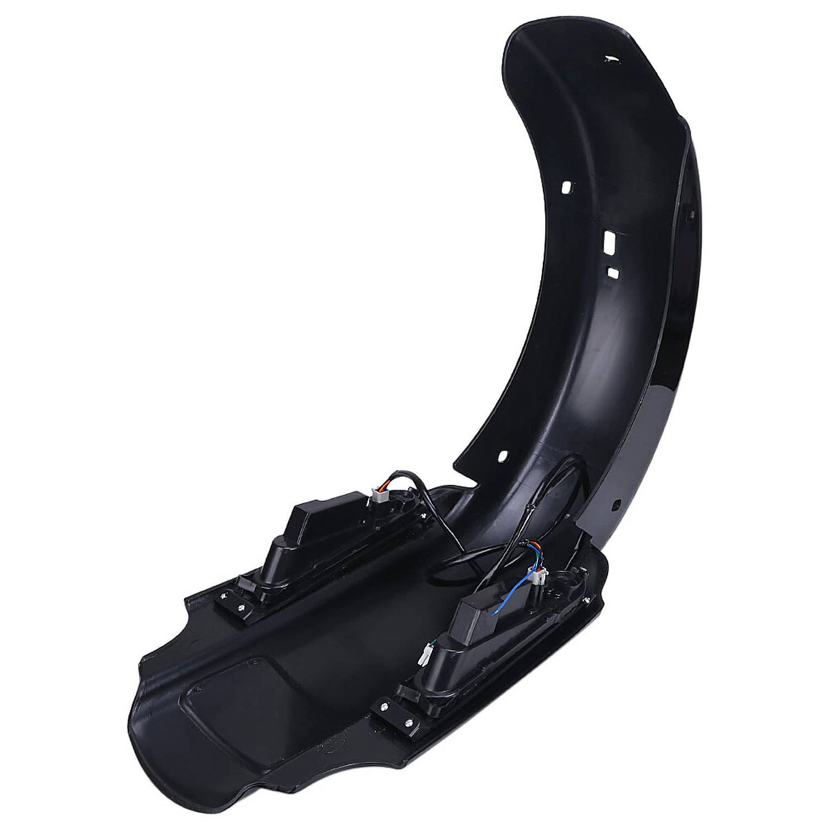 Solidspare 4" Rear Fender LED System For Harley Touring Road Glide 1993-2008 Vivid Black