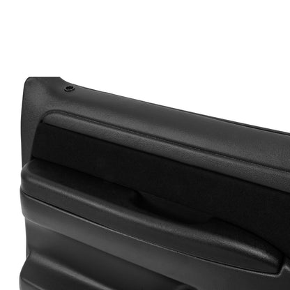 Solid Spare Inner Door Panels For Ford F150 F250 F350 92-97 /Bronco 92-96 Pair Black