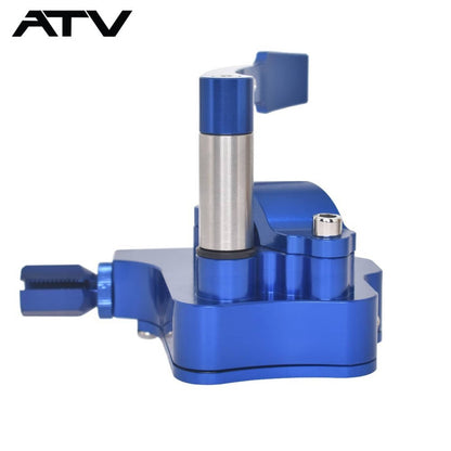 Solidspare Generic Billet Thumb Throttle Assy For Yamaha YFZ450 YFZ450R Raptor YFM 700 Blue