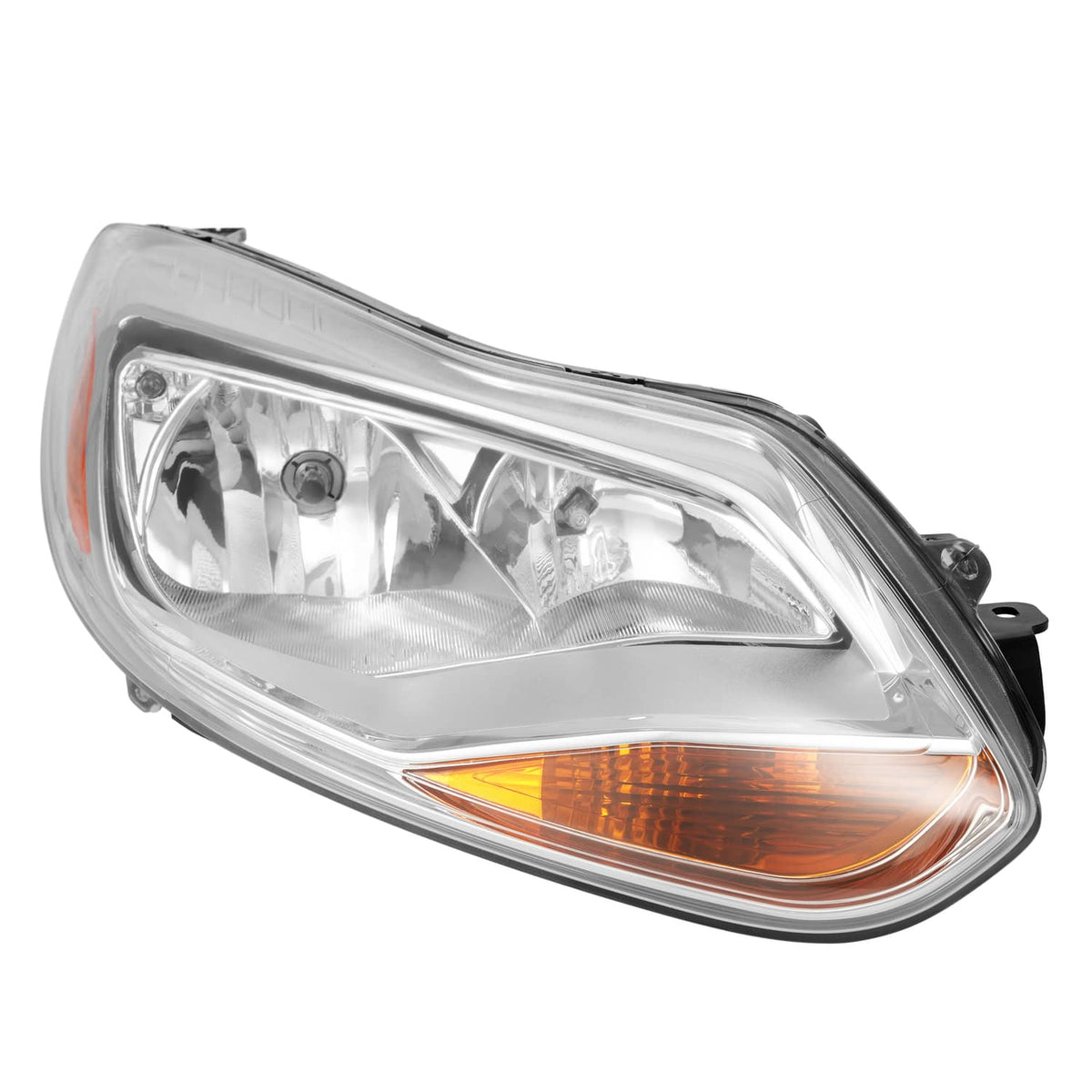 Solid Spare Chrome Headlight Headlamp Replacement Passenger Side For Ford Focus 2012 13 14
