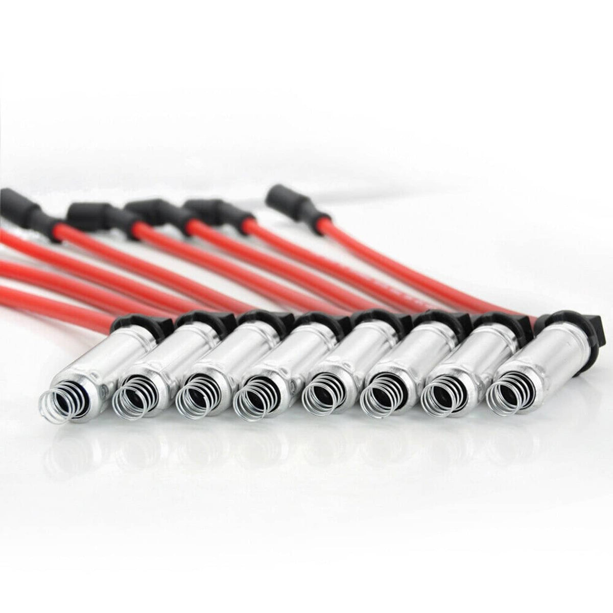 Solidspare New 8Pcs For Wires 48322 & Spark Plugs 41962 Chevy Silverado GMC 4.8/5.3/6.0L V8
