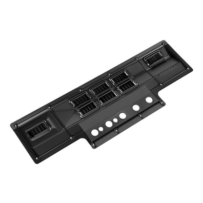 Solidspare A/C Air Conditioning Heat Control Panel Bezel For John Deere 4030 4430 4440 4630
