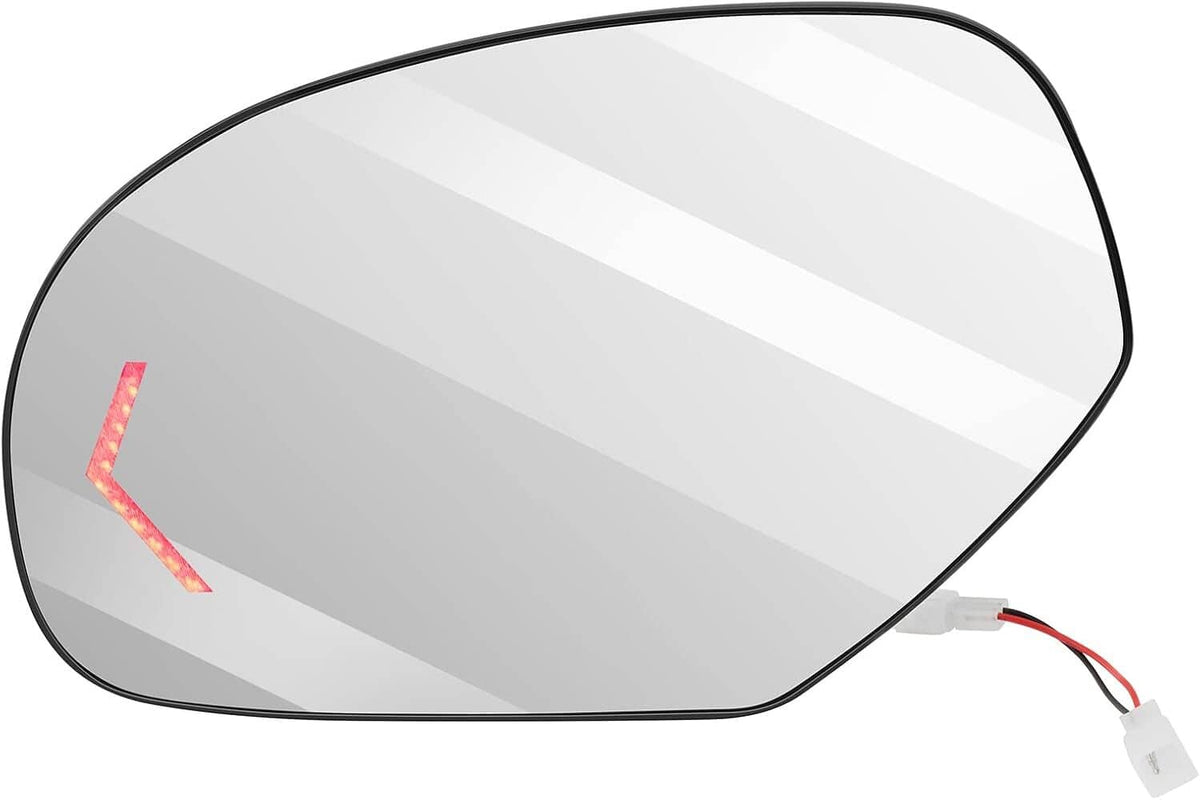 Solidspare Mirror Glass Heated Signal Driver For Cadillac Chevrolet Tahoe GMC 2007-2013