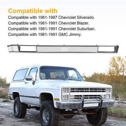 Solidspare Aluminum Dash AC Vent Plate Brushed For 1981-1987 Chevy silverado pickup truck