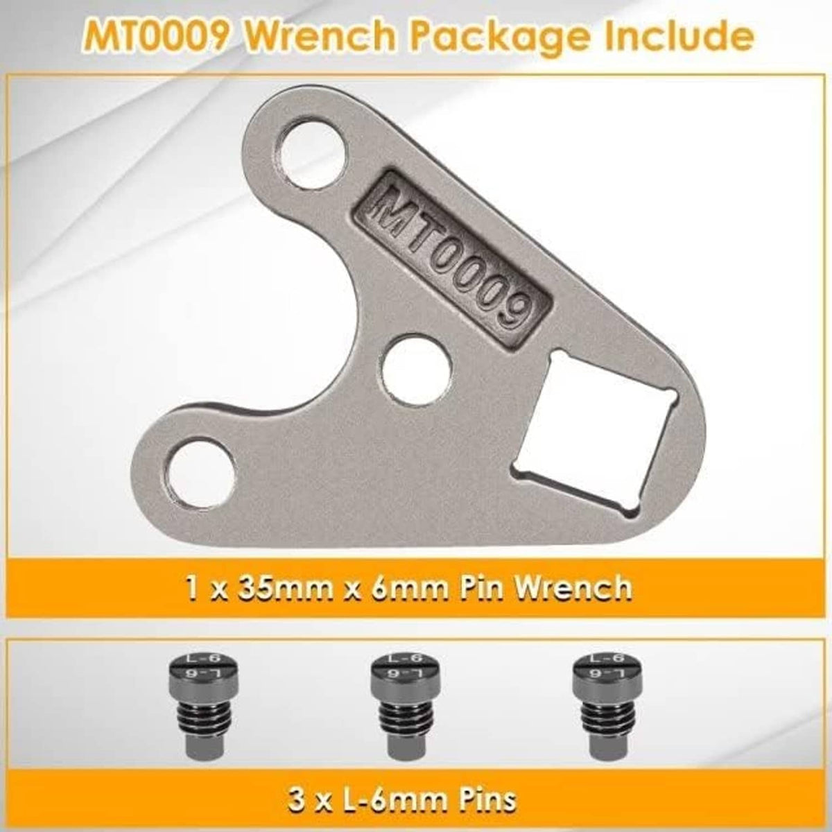 Solidspare Outboard Trim/Tilt Pin Wrench MT0009-35mm x 6mm for Showa Yamaha Suzuki Honda
