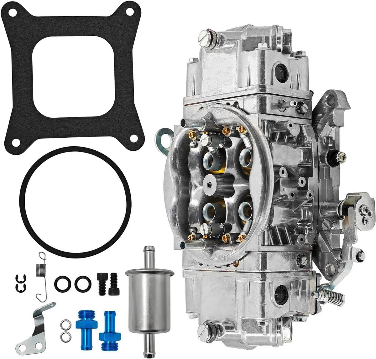 Solidspare For Holley Quick Fuel BR-67199 650CFM Performance Carburetor Race Double Pumper