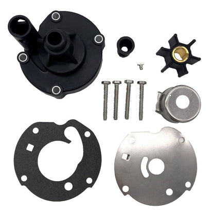 Solid Spare Water Pump Impeller Repair Kit 778166 391391 382797 For Johnson 5.5HP 6HP 7.5HP