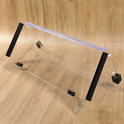 Solidspare For EZGO TXT 2014- up Clear Folding Golf Cart Windshield Windscreen