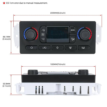 Solidspare AC Heater Climate Control Module 599-009 For 2003-2007 Chevy GMC Improved Design