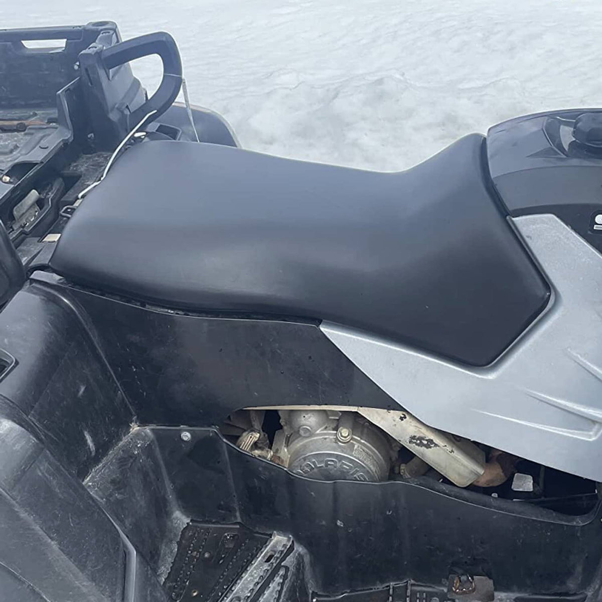 Solidspare Complete Seat for 05-15 Polaris Sportsman Hawkeye 500 800 700 600 EFI HO Black