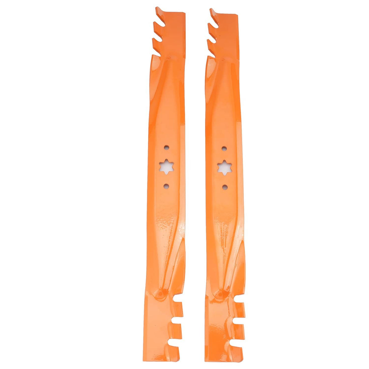 Solidspare 2PK Blades Fit Cub Cadet XT1 LT46 6 Point Star 942-04290A LTX 1045 1046 XT2 LX46