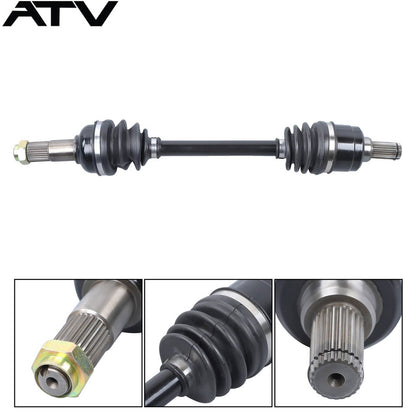 Solidspare Rear Left/Right CV Axles Drive Shaft For Yamaha Grizzly FI 550 4x4 Auto 09-18