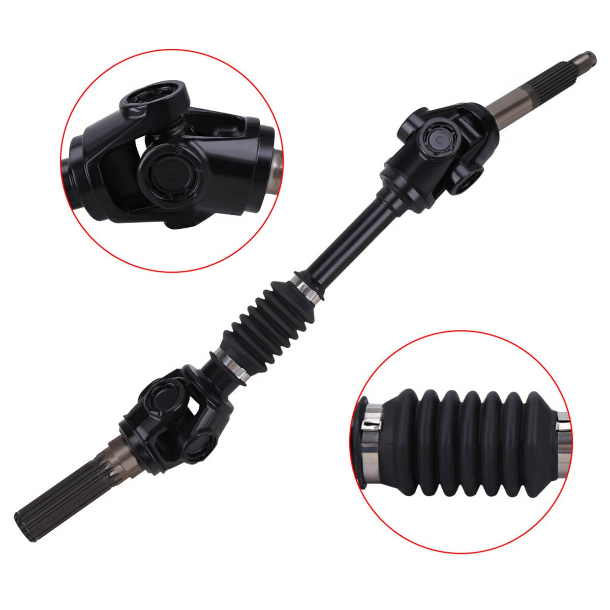 Solidspare Complete Rear Axle Drive Shaft for Kawasaki Mule 3010 KAF950B 4X4 Diesel 2003