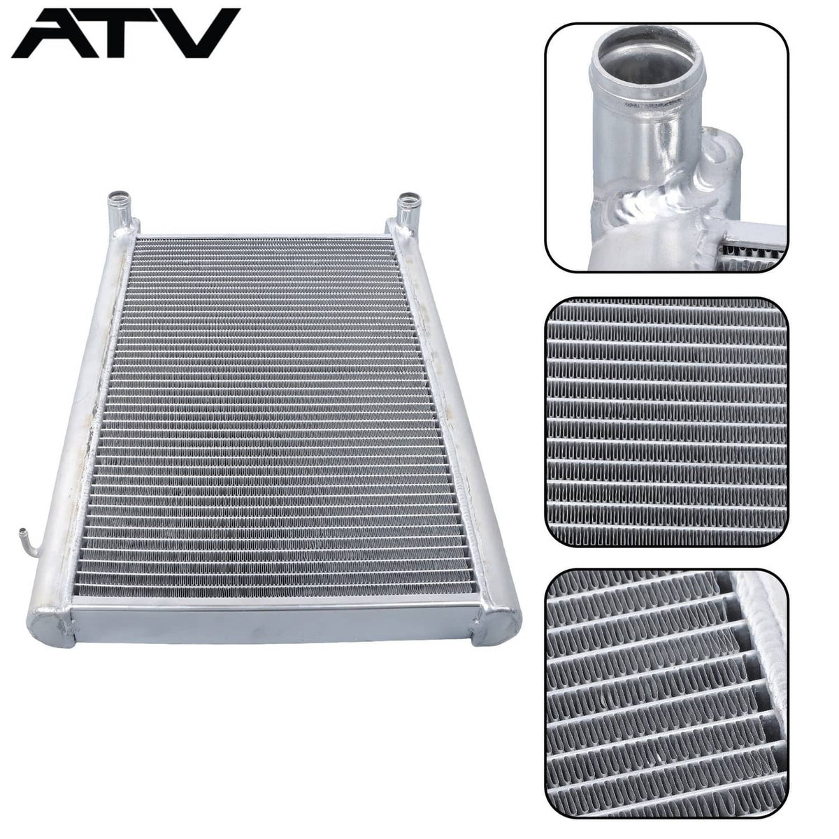 Solidspare Aluminum Radiator For Polaris RZR 900 / XP 900 / XP 4 900 2011-2014 1240552