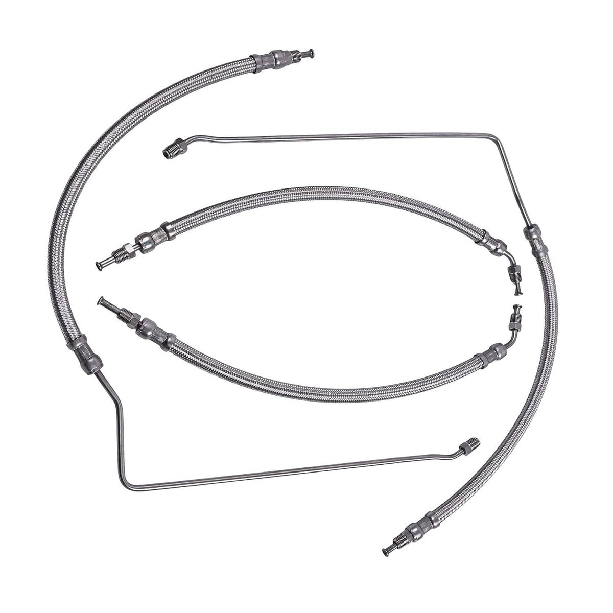 Solid Spare Mercruiser Alpha One Gen Two 1 2 I II Trim Tilt hydraulic Ram Cylinder hose kit