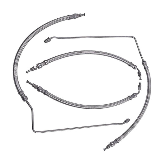 Solid Spare Mercruiser Alpha One Gen Two 1 2 I II Trim Tilt hydraulic Ram Cylinder hose kit