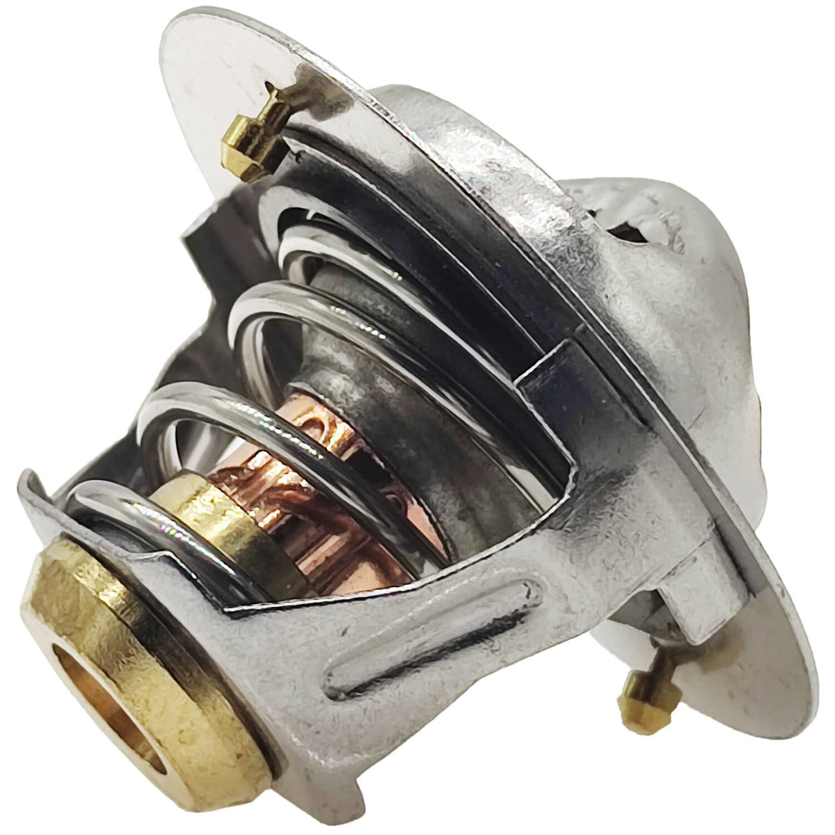 Solid Spare 76℃ 168.8℉ Thermostat 5292744 Fit for Cummins Dodge 03-07 Ram 2500 3500 5.9L 24V
