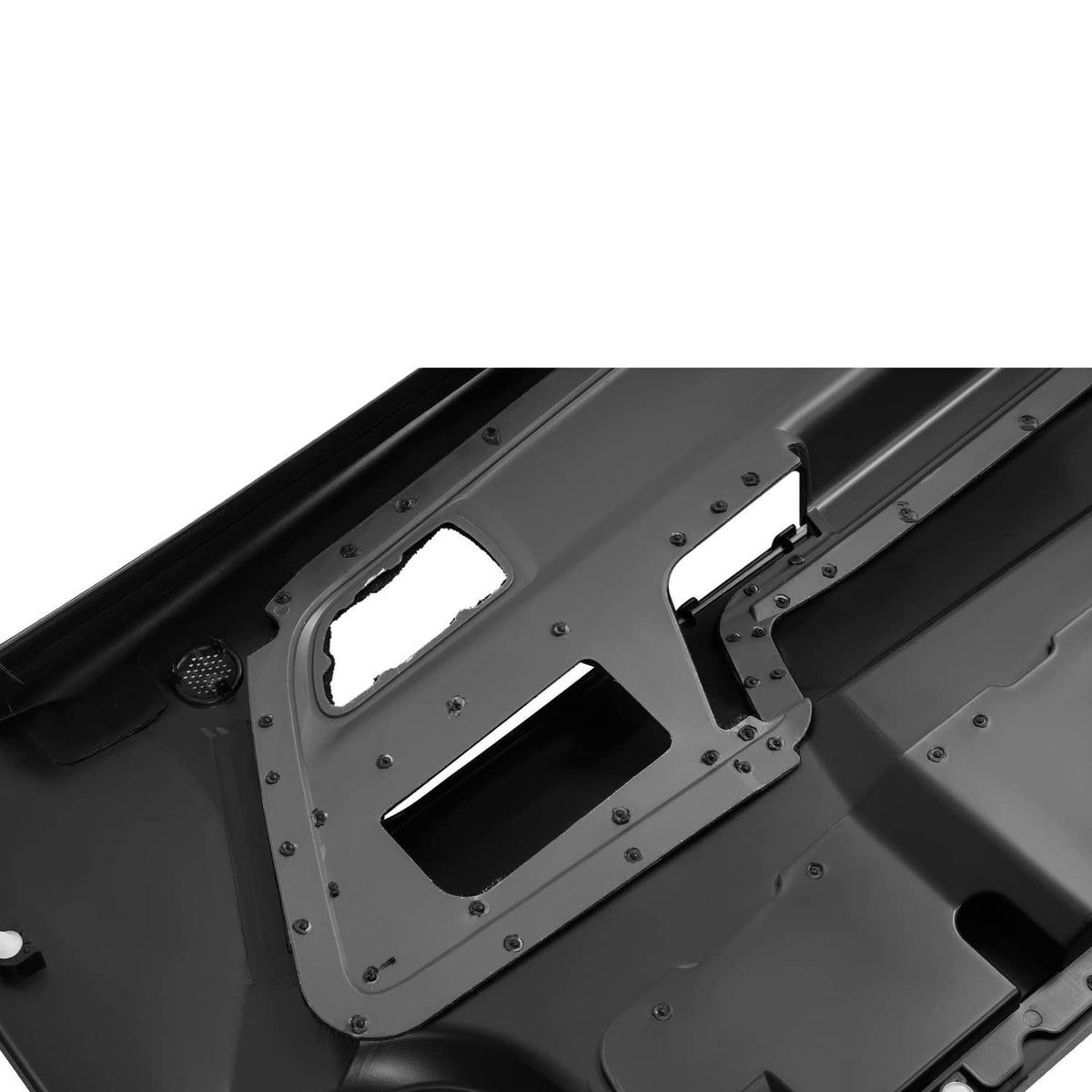 Solid Spare Pair of Inner Door Panels For 2004-2012 Chevrolet Colorado GMC Canyon Black