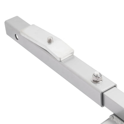 Solid Spare 2" Receiver Aluminum Fishing Cart Caddy Hitch Mount Bracket For Outdoor Hauling
