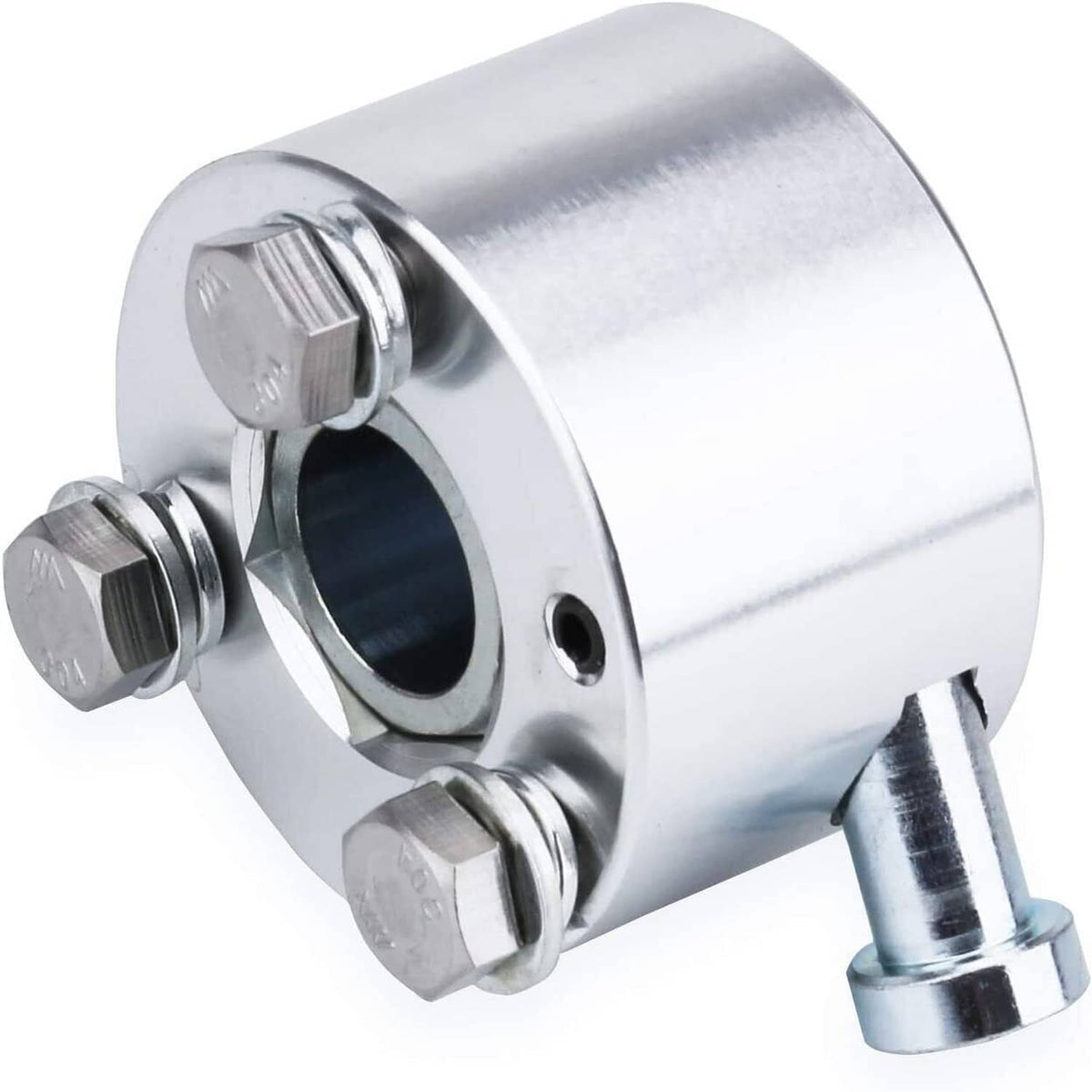 Solidspare Silver Steering Wheel Quick Release Disconnect Hub 3/4" Shaft Size For IMCA NHRA