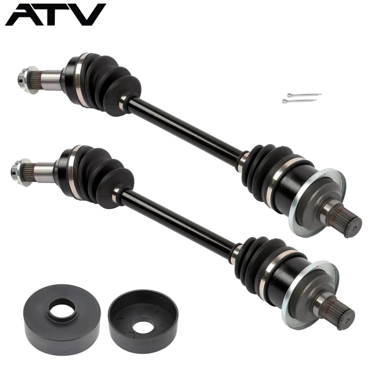Solidspare Rear Left Right CV Axles Drive Shaft for Arctic Cat 400 450 500 550 650 05-14