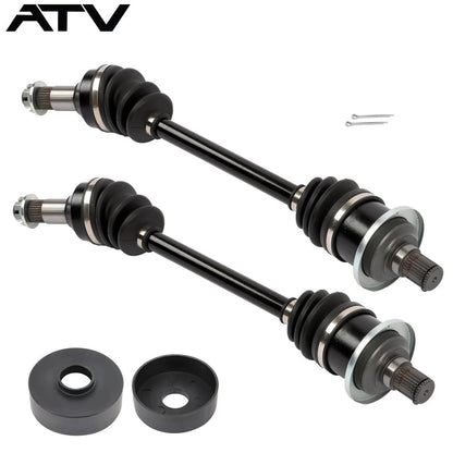 Solidspare Rear Left Right CV Axles Drive Shaft for Arctic Cat 400 450 500 550 650 05-14
