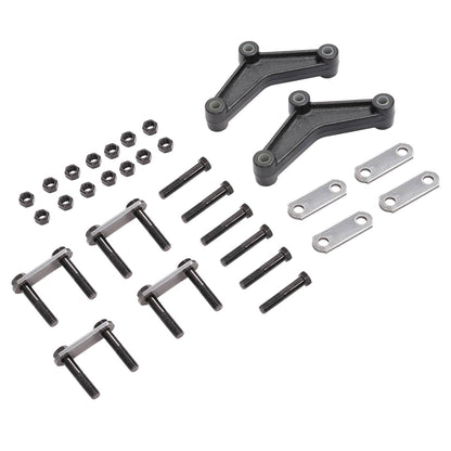 Solidspare Springs Tandem For 1 3/4" wide Leaf Springs Trailer Axle Suspension Shackle Kit