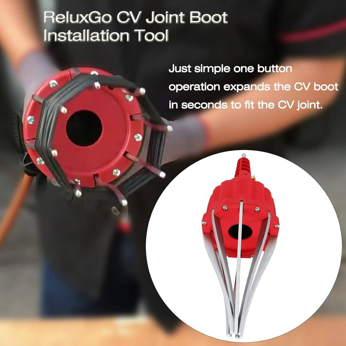 Solidspare Pneumatic CV Joint Boot Spreader Expander Universal Install Installation Tool