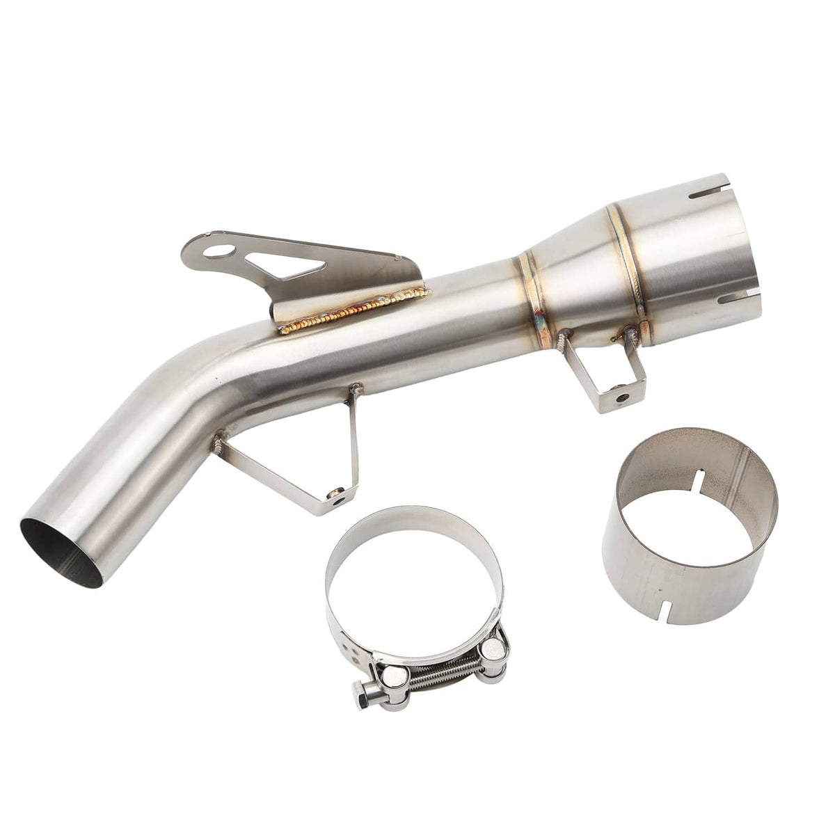 Solidspare For Kawasaki Z900 2017-2025 Motorcycle Exhaust System Mid Link Pipe Slip-On