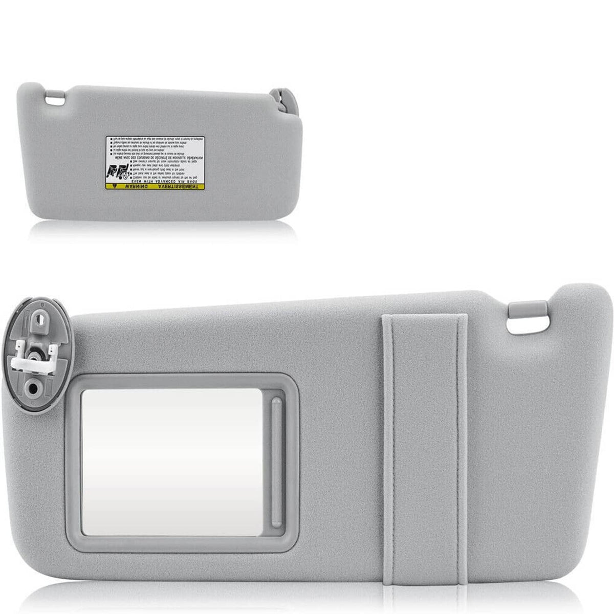 Solidspare Left Driver Side Sun Visor W/Sunroof For 2009-2016 Toyota Venza 74320-0T022-B1