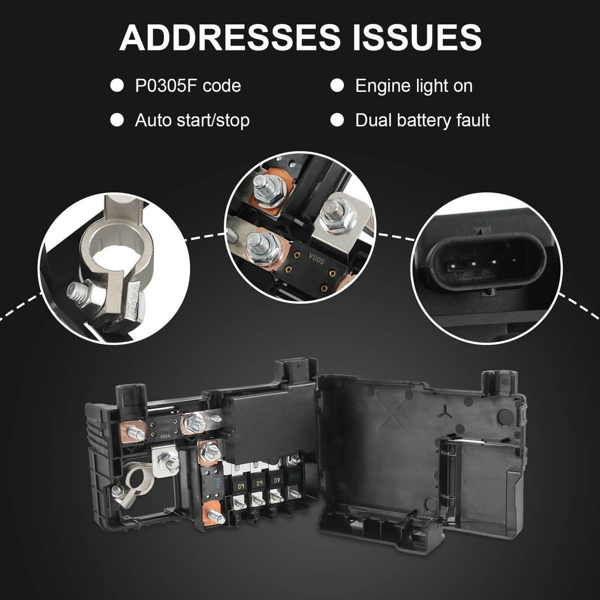 Solidspare For 2014 2015 2016 Chevrolet Malibu Fuse Box Junction Relay Module 23190409 NEW