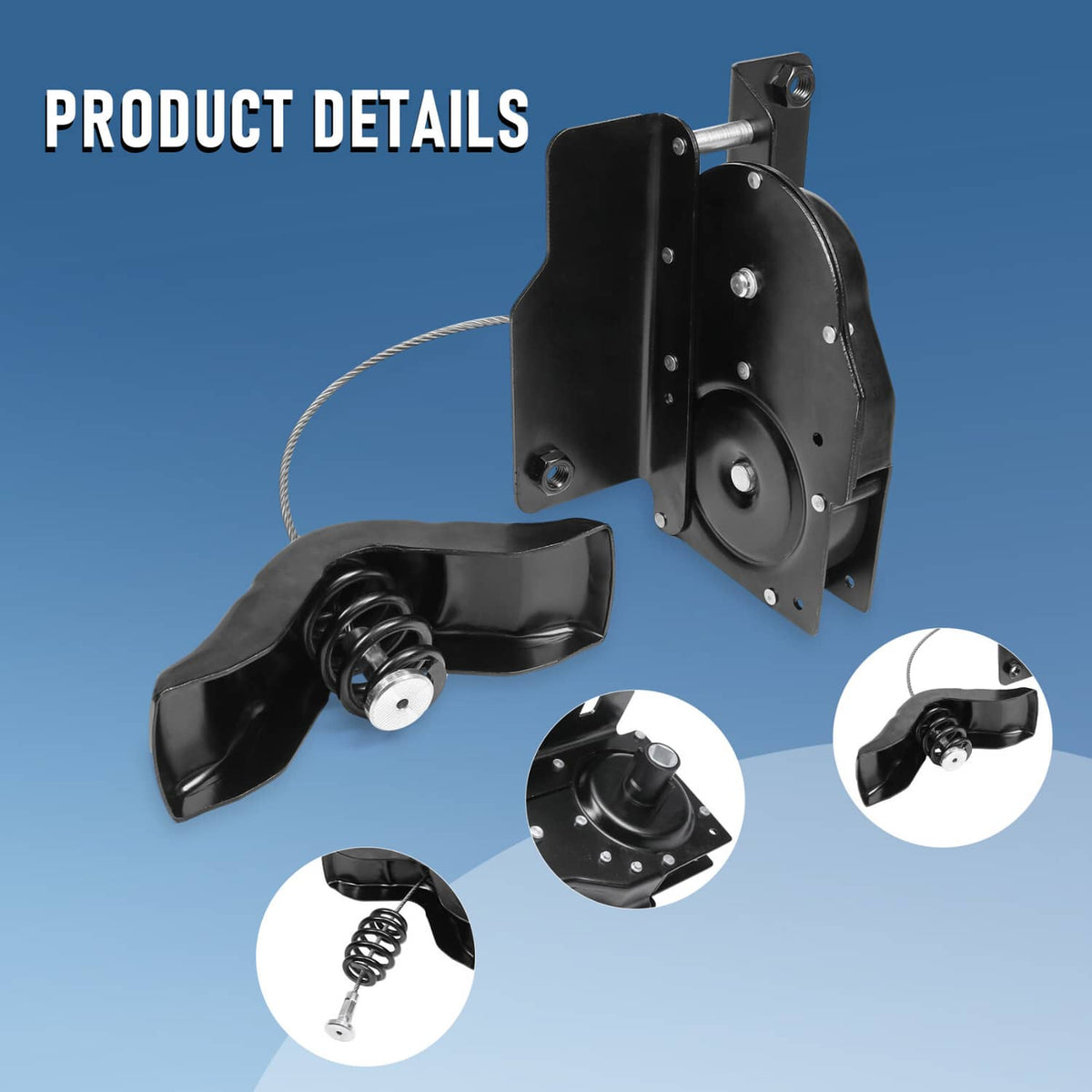 Solidspare Spare Tire Carrier Hoist Winch For Ford F-250 F-350 F-450 Super Duty 1999-2007