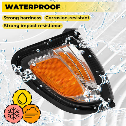 Solid Spare Passenger Side Corner Parking Signal Light For Toyota Tacoma 2001-04 #TO2521163