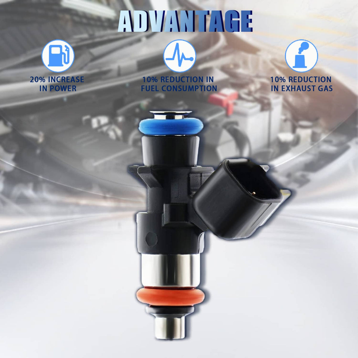 Solidspare New 6x Fuel Injectors for 2011-2019 Chrysler Dodge Ram Jeep 3.6L V6 0280158233