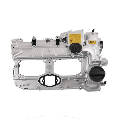 Solidspare Aluminum Valve Cover 11127588412 For BMW N20 F10 F25 320i 328i 528i X3 X5 2.0L