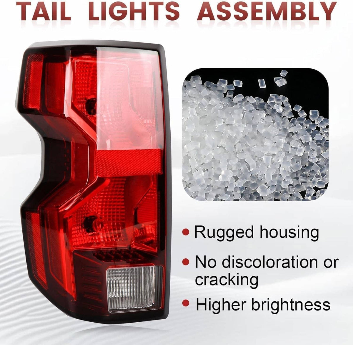 Solidspare Left Driver Side Tail Light Halogen For 2023-2024 Chevrolet Colorado w/ Bulb New